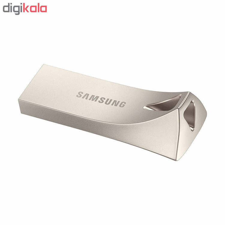 فلش مموری سامسونگ Bar Plus ظرفیت 64 گیگابایت USB 3.1 با بدنه فلزی مقاوم در برابر ضربه، شوک، حرارت و مغناطیس
